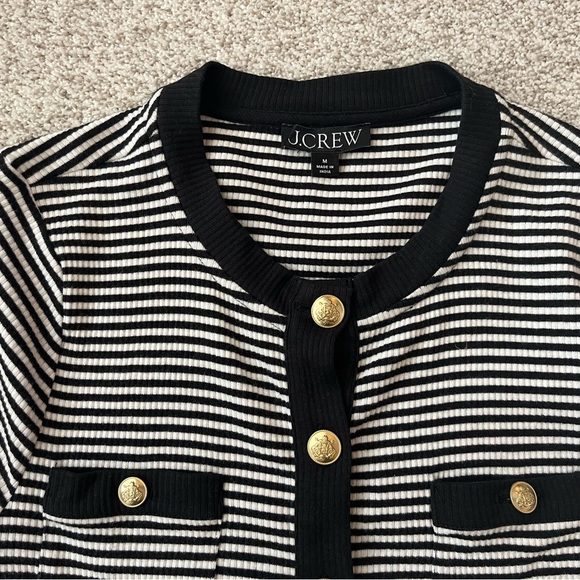 J.Crew Vintage Ribbed Lady Jacket - Picture 3 of 4